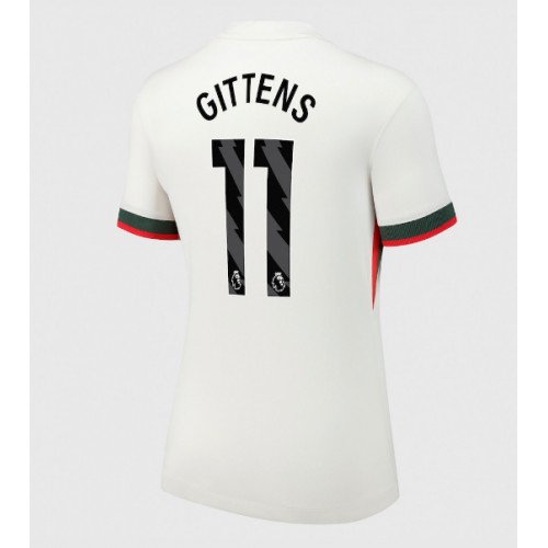 Chelsea Jamie Gittens #11 Bortatröja Kvinnor 2025-26 Kortärmad Chelsea Jamie Gittens #11 Bortatröja Kvinnor 2025-26 Kortärmad